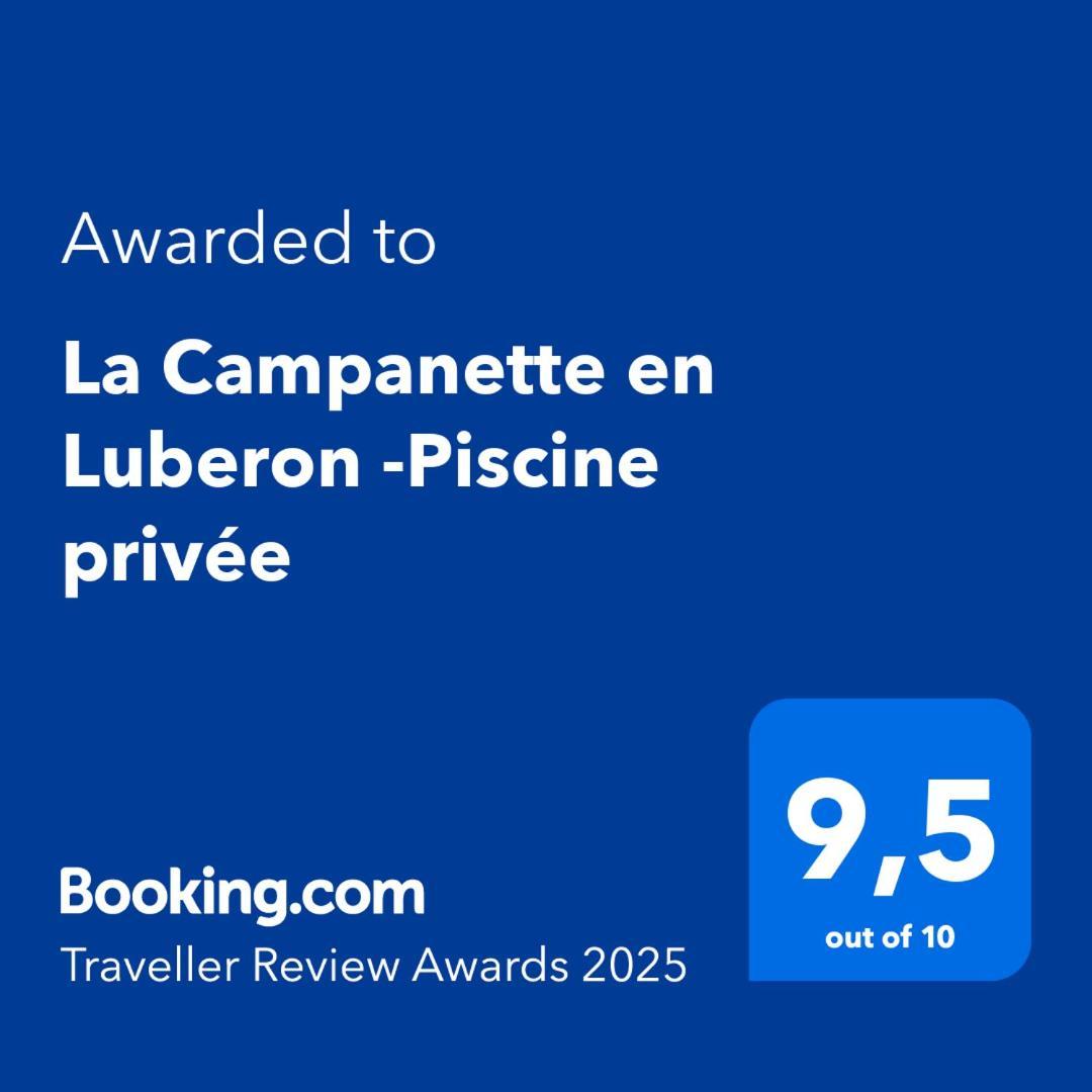 La Campanette En Luberon -piscine Privee Villa